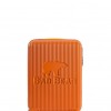 Bad Bear Logo Suitcase 23.01.80.002T Turuncu Orta Boy Valiz 64LT