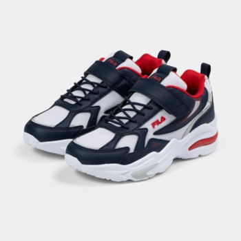 Fila Madrun Velcro FFK0261.53034 Lacivert Beyaz Çocuk Spor Ayakkabı