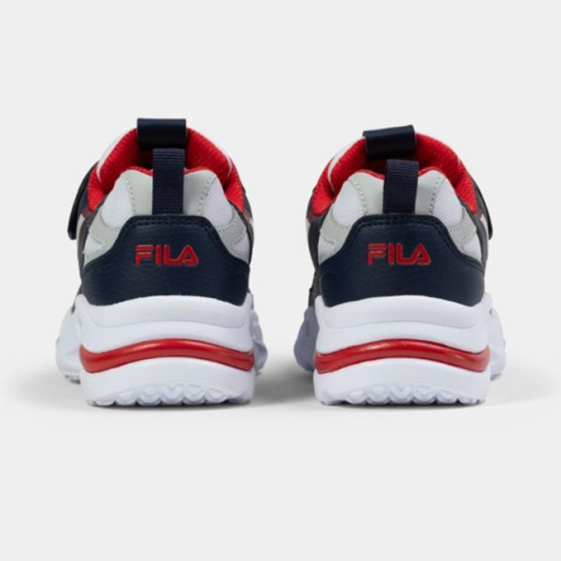 Fila Madrun Velcro FFK0261.53034 Lacivert Beyaz Çocuk Spor Ayakkabı