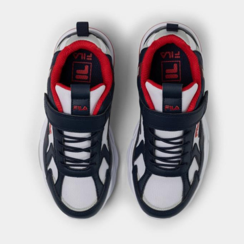 Fila Madrun Velcro FFK0261.53034 Lacivert Beyaz Çocuk Spor Ayakkabı