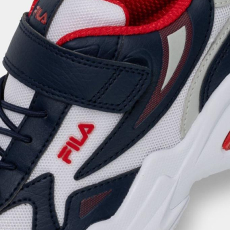 Fila Madrun Velcro FFK0261.53034 Lacivert Beyaz Çocuk Spor Ayakkabı