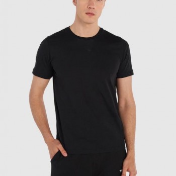 hummel Elemental Chevron Cotton Tee Siyah Erkek T-Shirt