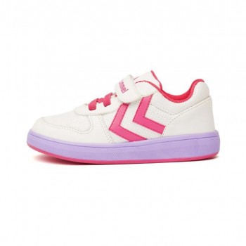 hummel Nidus JR 900628-3029 Pembe & Beyaz Kız Çocuk Günlük Spor Ayakkabı