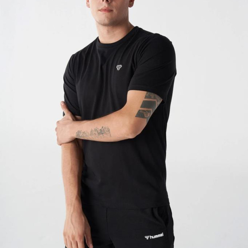 hummel T-Ic Ico Regular 911865-2001 Siyah Erkek T-Shirt