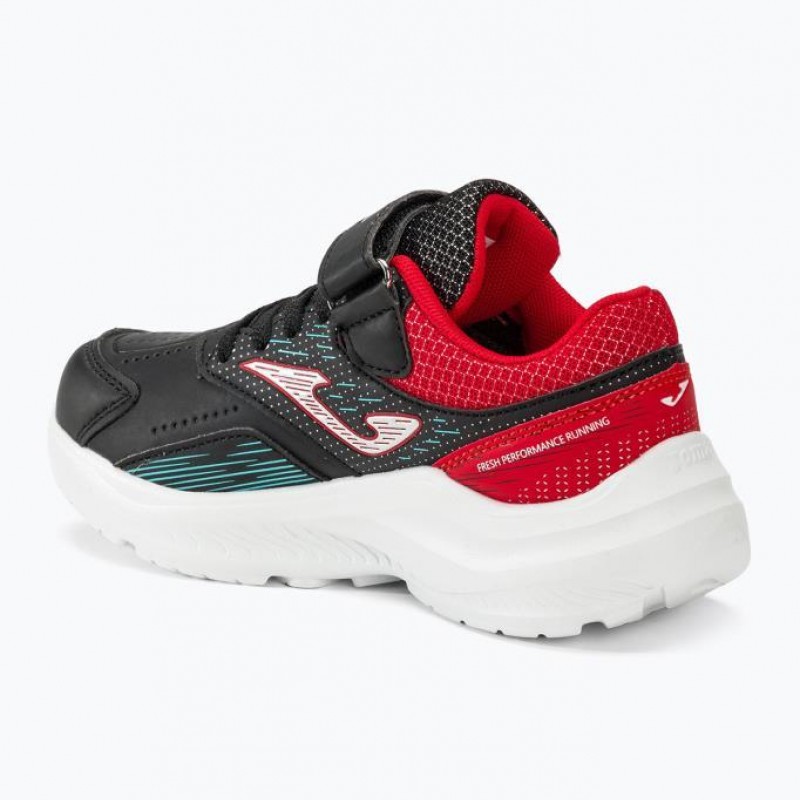 Joma Active JR 2401 JACTIW2401V Siyah Kırmızı Çocuk Günlük Spor Ayakkabı