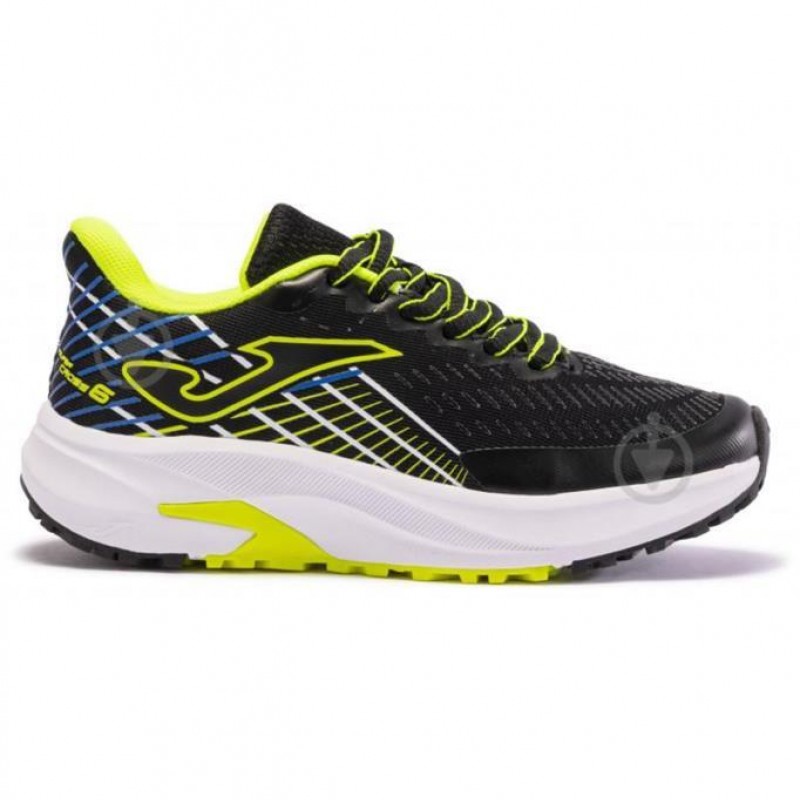 Joma Süper Cross JR 2401 JCROSS2401V Siyah Sarı Çocuk Günlük Spor Ayakkabısı