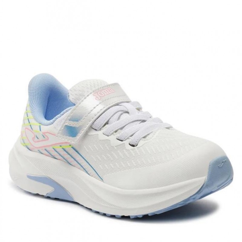 Joma Super Cross Jr 2402 JCROSS2402V Beyaz Çocuk Günlük Spor Ayakkabı