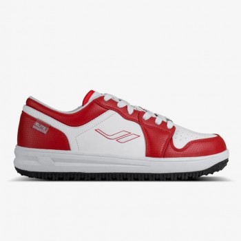 Lescon Elite Sneakers 23NAE00ELTEM-028 Beyaz/Kırmızı  Erkek Günlük Spor Ayakkabı