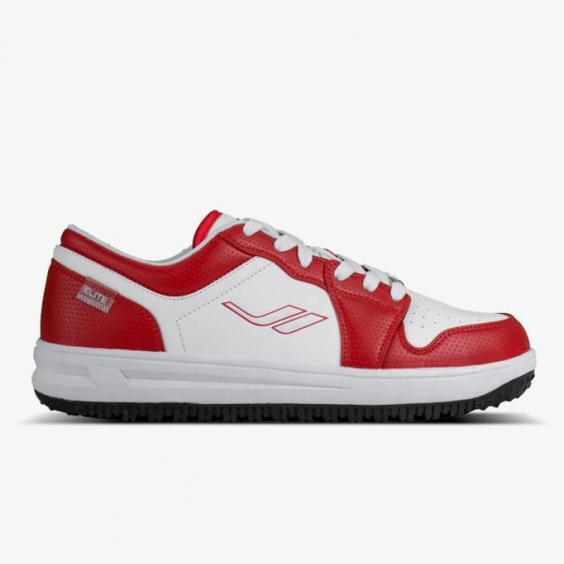 Lescon Elite Sneakers 23NAE00ELTEM-028 Beyaz/Kırmızı  Erkek Günlük Spor Ayakkabı