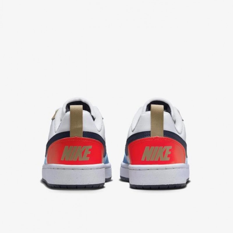 Nike Court Borough Low Recraft (GS) DV5456-124 Beyaz Kadın Spor Ayakkabı