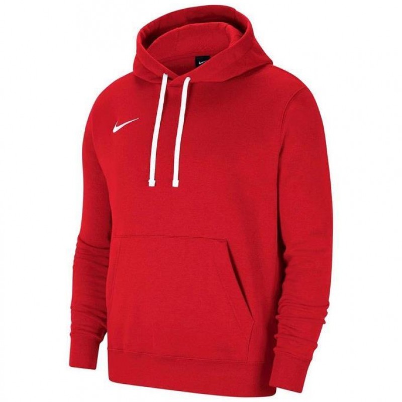Nike M Flc Park20 PO Hoodie CW6894-657 Kırmızı Erkek Antrenman Eşofman Üstü