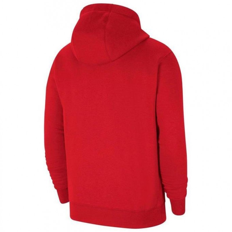 Nike M Flc Park20 PO Hoodie CW6894-657 Kırmızı Erkek Antrenman Eşofman Üstü