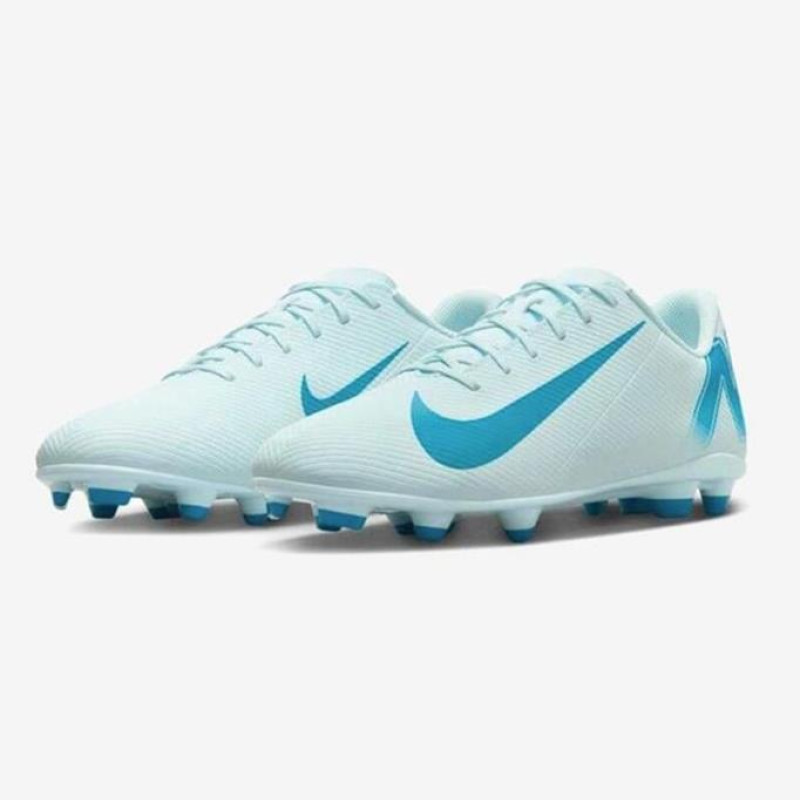 Nike Mercurial Vapor 16 Club Fg/Mg FQ8441-400 Açık Mavi Erkek Futbol Kramponu