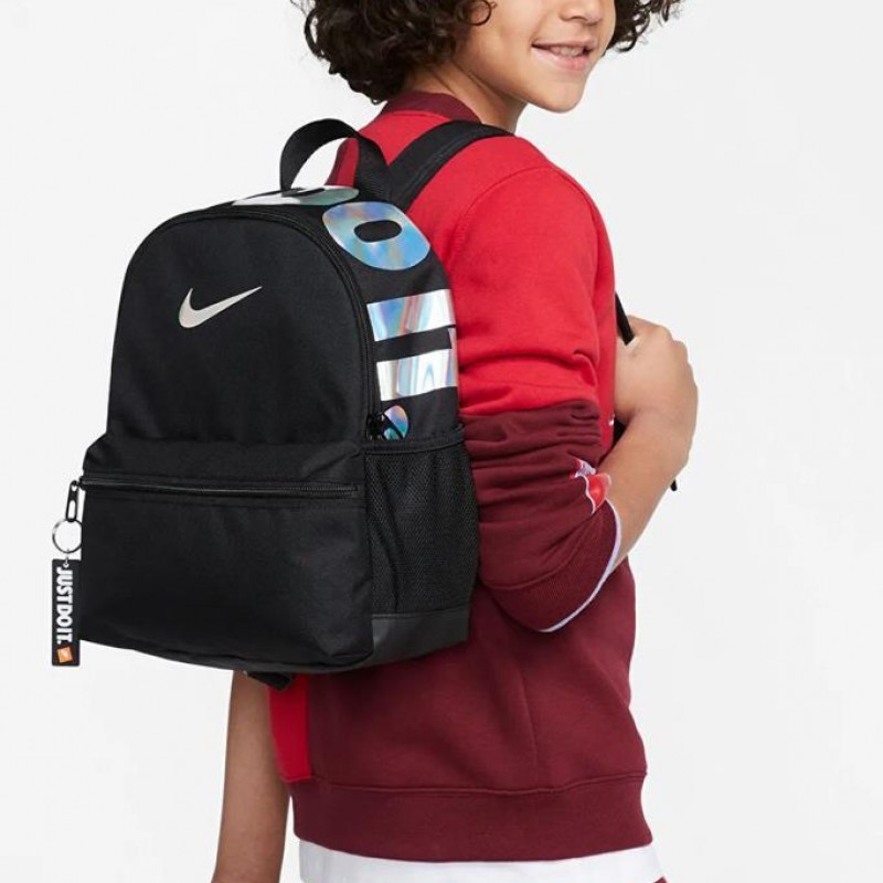 Nike Y Brasilia Just Do It Mini Backpack DR6091-017 Siyah Unisex Mini Sırt Çantası